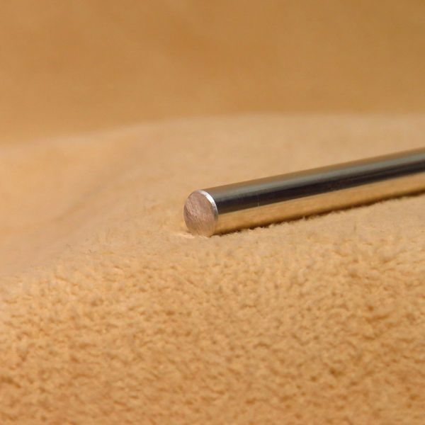 9999 Pure Silver Wire Single Rods 4 Gauge (.205 inch / 5.21 mm