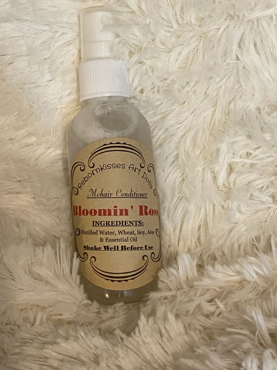 Bloomin’ Rose Mohair Conditioner For Silicone & Reborn Dolls