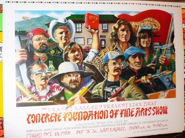 Concrete Foundation of Fine Arts poster untrimmed