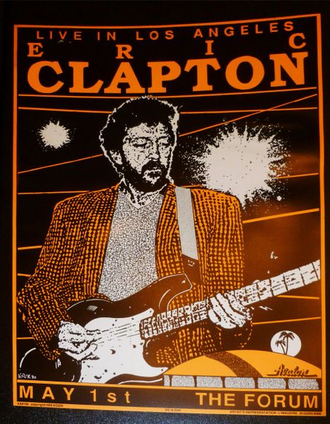 Eric Clapton at the Forum (LA) - Kozik