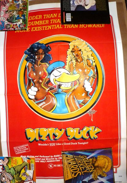 Dirty Duck movie poster by Rick Griffin