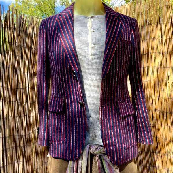 Striped cricket clearance blazer