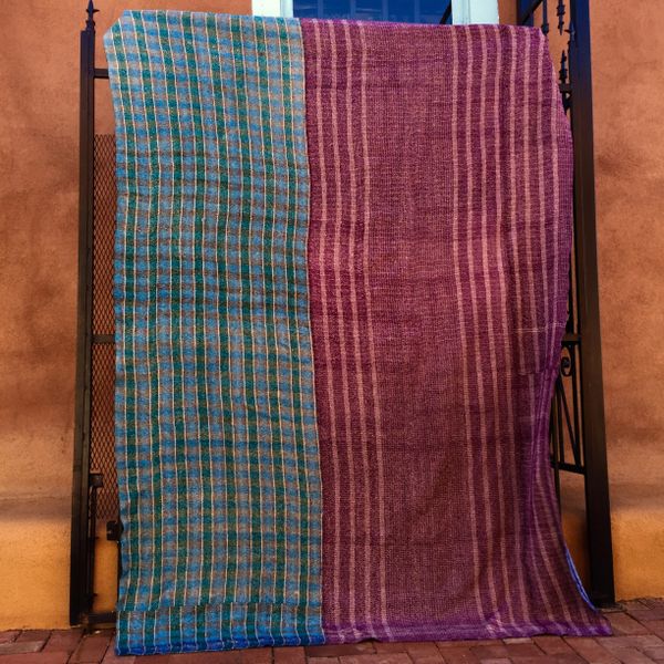 SOLD VINTAGE SARI QUILT #5