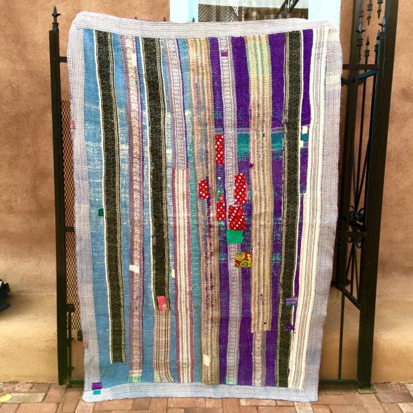 VINTAGE SARI QUILT 25