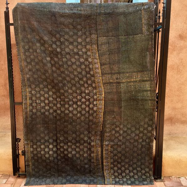 VINTAGE SARI QUILT 75