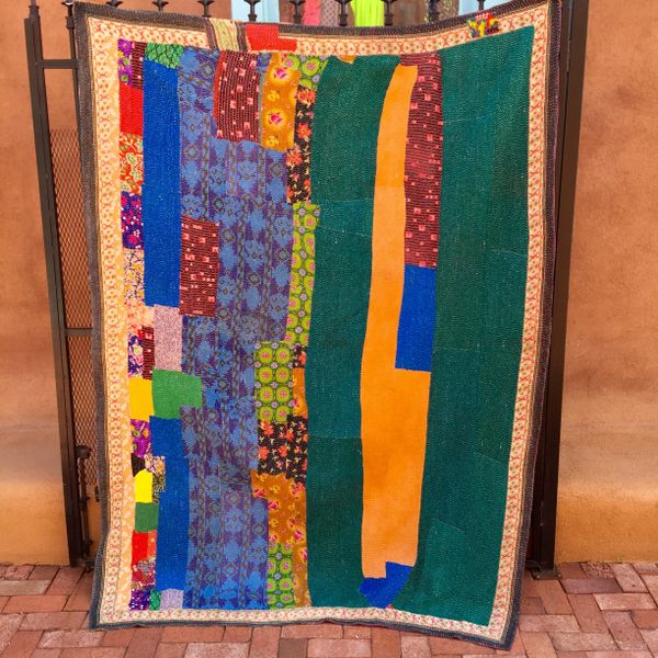 VINTAGE SARI QUILT 80