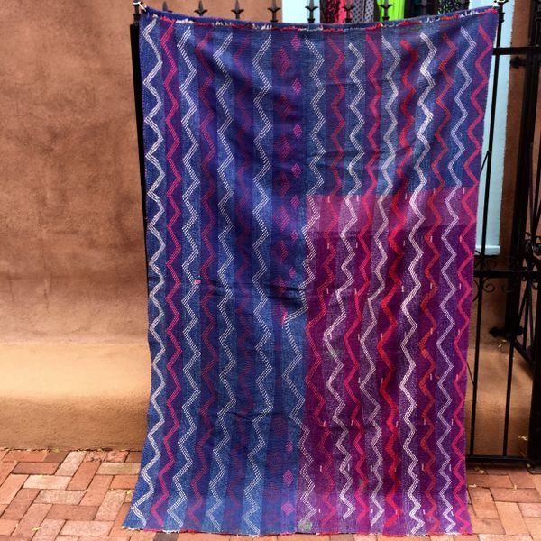 VINTAGE SARI QUILT #100