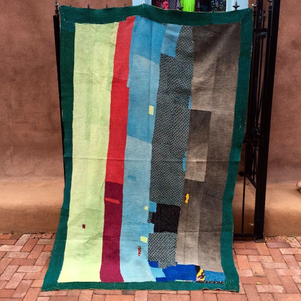 VINTAGE SARI QUILT #101