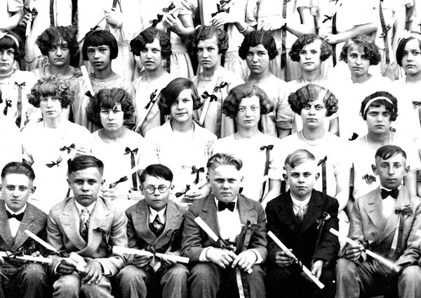 1927 HIGH SCHOOL CLASS 7th-12th Grades