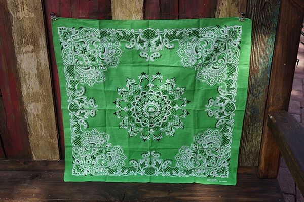 SOLD GREEN BANDANNA 1