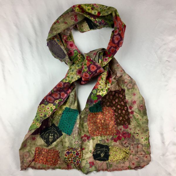 SOLD FILTHY FLORAL SCARF: THE LAST HIPPY ON THE COMMUNE