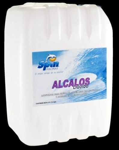 Alcalos Liquido Para Albercas Spin 5 Lts.