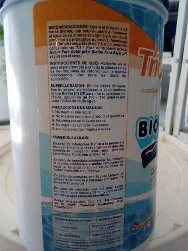 Tricloro Granular Para Albercas Biolim 25 Kgs.