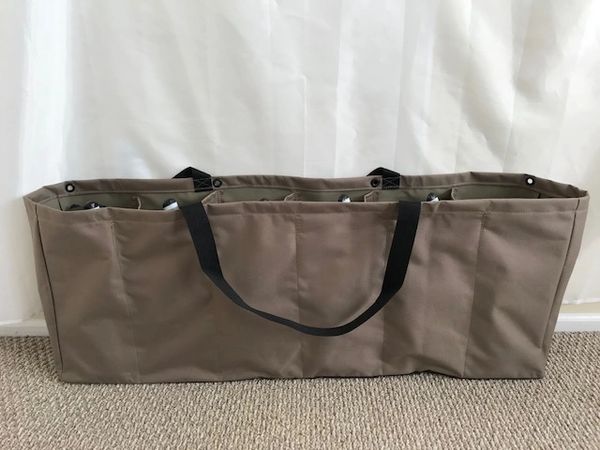 Floaters Mesh Bottom Duck Boat 6 Pocket Gunnel Custom Decoy Bag for Divers 