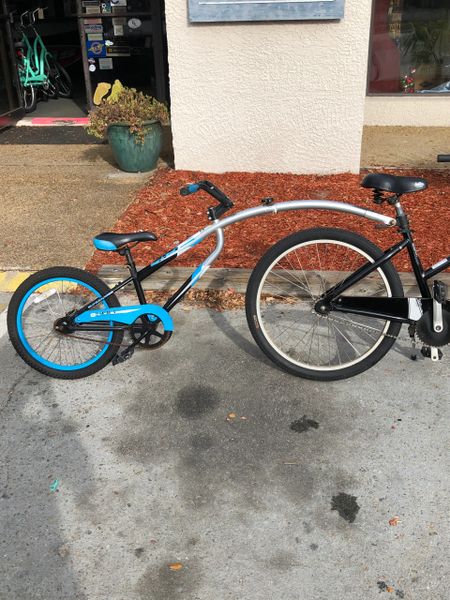 Alley cat discount tandem bike attachment