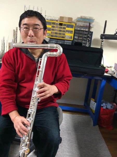 Di Zhao Vertical Bass Flute with B foot