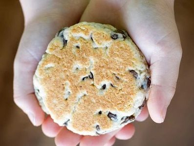 A yummy Welsh Cake for a friend.