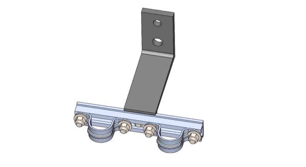 6NW-8-1XX | Conduit Standoffs for 3/4 to 6 inch conduit.