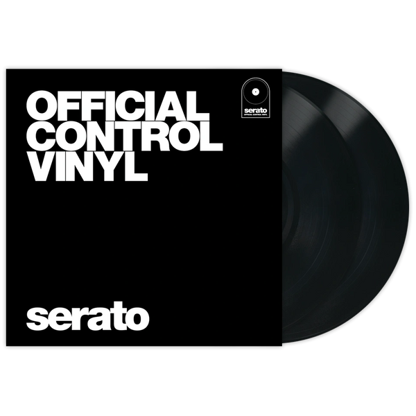 Serato Control Vinyl Black (Pair)