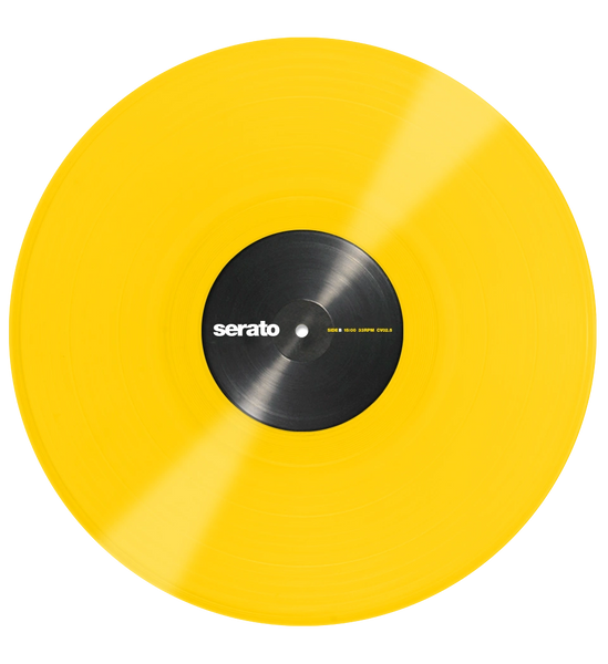 Serato Control Vinyl Yellow (Pair)