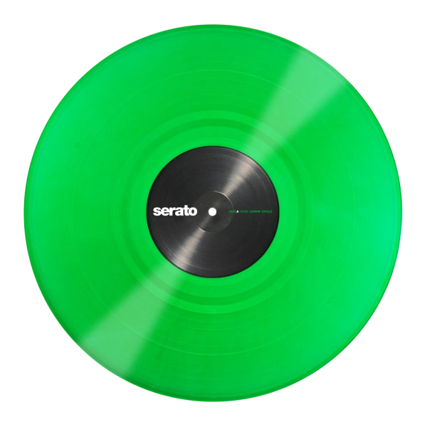 Serato Control Vinyl Green (Pair)
