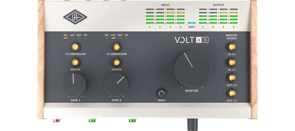 Universal Audio Volt 476 4-in/4-out USB 2.0 Audio Interface