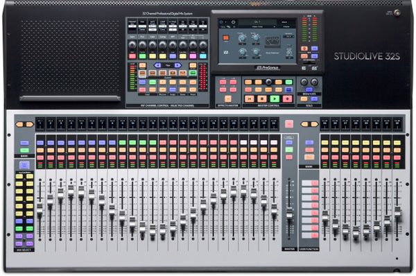 PreSonus StudioLive 32S 32-Channel Digital Mixer Interface