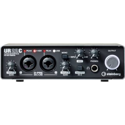 STEINBERG UR22C USB 3 Audio Interface GRAY BLACK