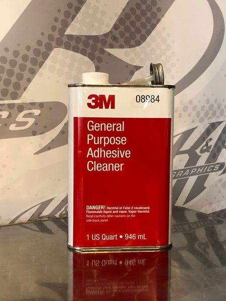 3M General Purpose Adhesive Cleaner, Quart, 08984