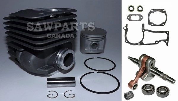 HUSQVARNA 362, 365*, 371, 371K, 372*, 372K*, 375*, 375K* Jonsered 2063, 2065, 2071, 2163, 2165, 2171 OVERHAUL REBUILD KIT STANDARD 50MM