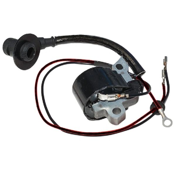 ~STIHL MS460, MS650, MS660 *066, 064, 046 IGNITION COIL (*066 NEWER PLASTIC FLYWHEEL STYLE) WITH WIRE AND CAP