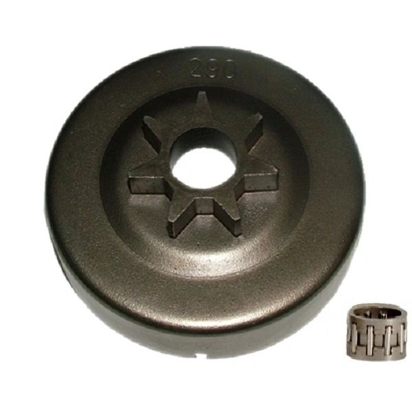 `STIHL 029, 034, 036, 039, MS290, MS310, MS311, MS340, MS360, MS390 CLUTCH DRUM WITH BEARING AND 3/8" pitch, 7 tooth SPUR TYPE SPROCKET