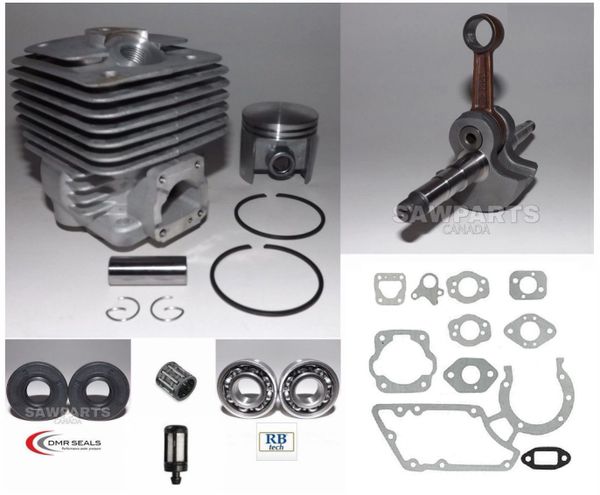 `STIHL TS350, TS360, S10, 08 OVERHAUL KIT NIKASIL 47MM