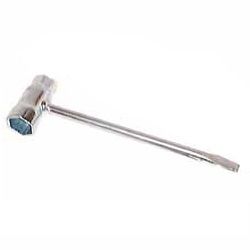 ....T-WRENCH 5/16" Slot and (3/4"-19mm) X (11/16"-17mm) Blade-Bar nut-Spark plug combo socket head