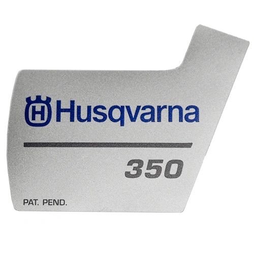 ><HUSQVARNA 350 O.E.M. DECAL