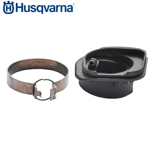 `HUSQVARNA 340, 345, 350, 351, 353, 357, 359 Jonsered 2141, 2145, 2150 O.E.M. INTAKE MANIFOLD PARTITION WALL AND CLAMP