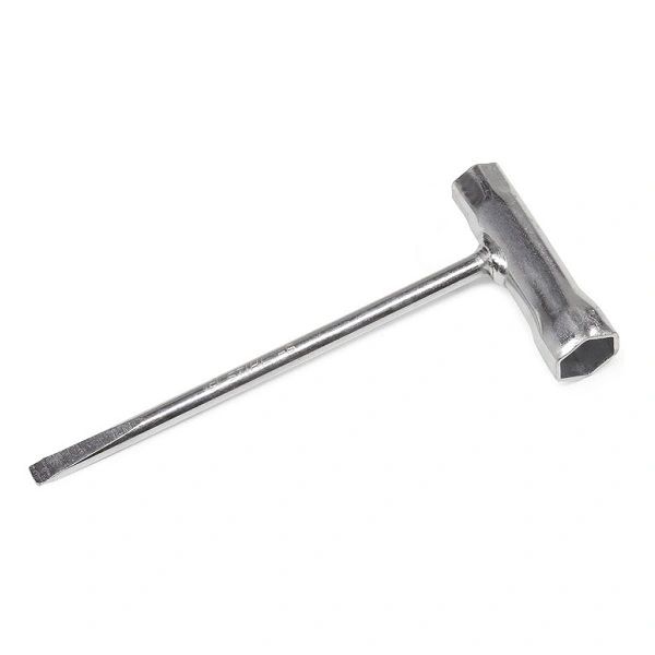 T-WRENCH 5/16" Slot and (3/4"-19mm) X (1/2"-13mm) Blade-Bar nut-Spark plug combo socket (2-3/4" barrel size) head