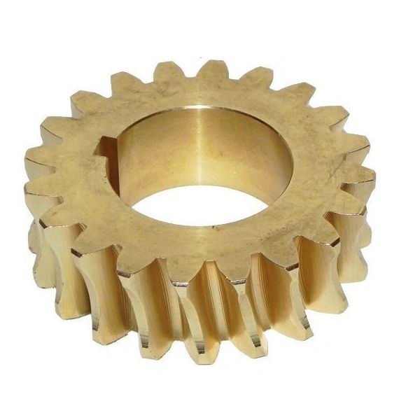 ....MTD SNOW THROWER 20 TOOTH LEFT HAND DOUBLE THREAD BRASS WORM GEAR 917-1425 (replaces 717-0300)