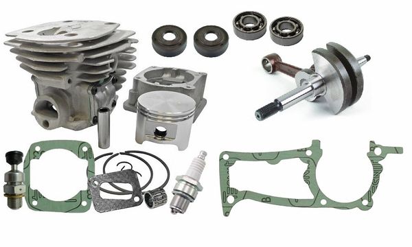 `HUSQVARNA 350, 345, 340 Jonsered 2150, 2145, 2141 BIG BORE OVERHAUL KIT STANDARD 45MM