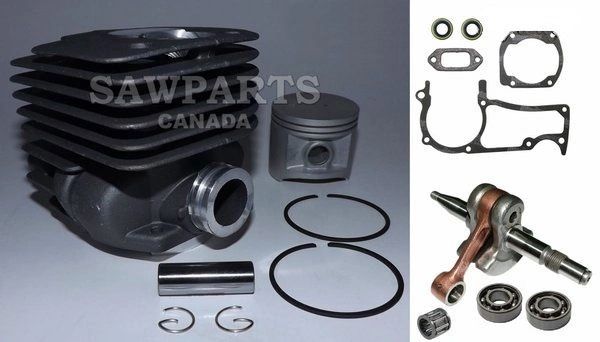 `HUSQVARNA 362, 365*, 371, 371K, 372*, 372K*, 375*, 375K* Jonsered 2063, 2065, 2071, 2163, 2165, 2171 OVERHAUL REBUILD KIT NIKASIL 50MM