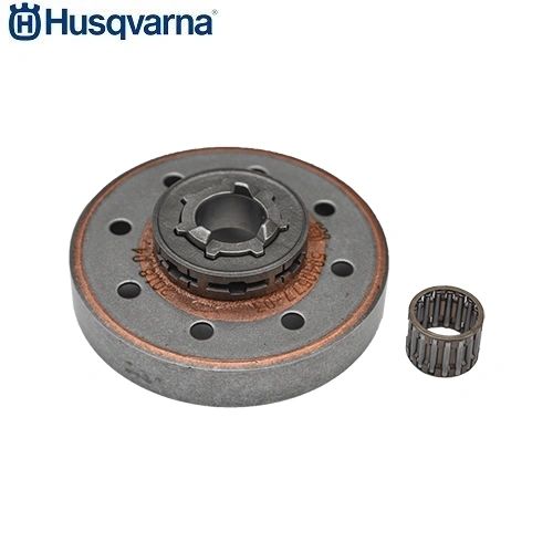 HUSQVARNA 545, 550, 555, 556, 560, 562 XP, XPG Jonsered CS2252, CS2253, CS2258, CS2260 O.E.M. CLUTCH DRUM, BEARING AND 3/8" 7 TOOTH RIM SPROCKET