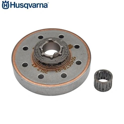 HUSQVARNA 545, 550, 555, 556, 560, 562 XP, XPG Jonsered CS2252, CS2253, CS2258, CS2260 O.E.M. CLUTCH DRUM, BEARING AND .325 7 TOOTH RIM SPROCKET