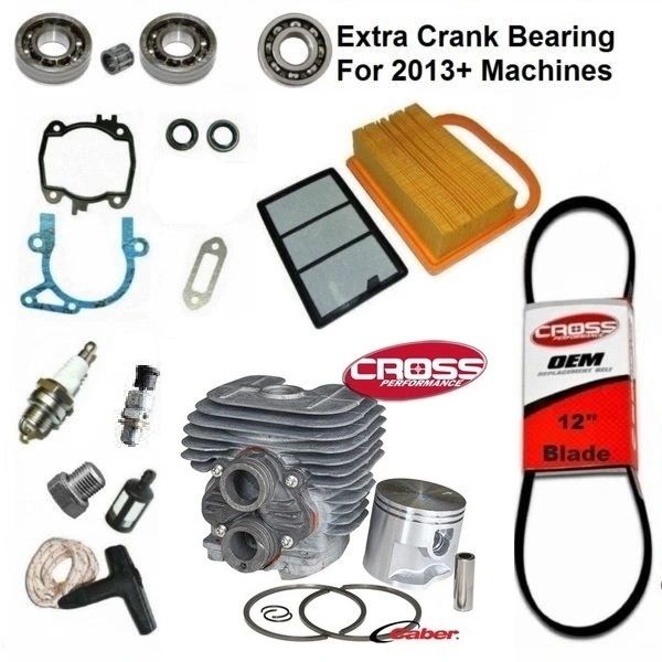 `STIHL TS410 REBUILD KIT Cross Performance BRAND NIKASIL 50MM