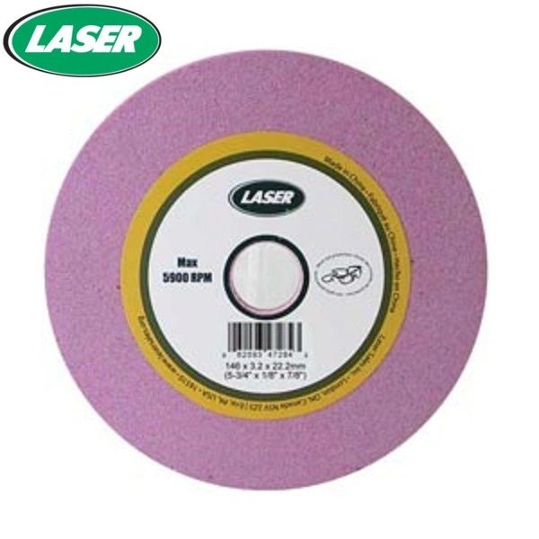 `LASER BRAND GRINDING WHEEL STONE 5-5/8" x 3/16" x 7/8" ARBOR