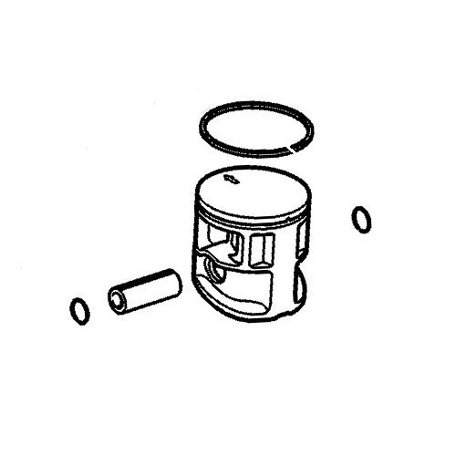 `STIHL MS 150, MS150C, MS150CE, MS150TC PISTON ASSEMBLY 34MM