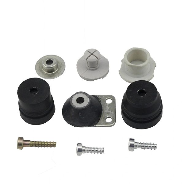 STIHL MS260, MS240, 026, 024, ANTI-VIBE RUBBER BUFFER, PLUG, SCREW KIT 9 PCS.