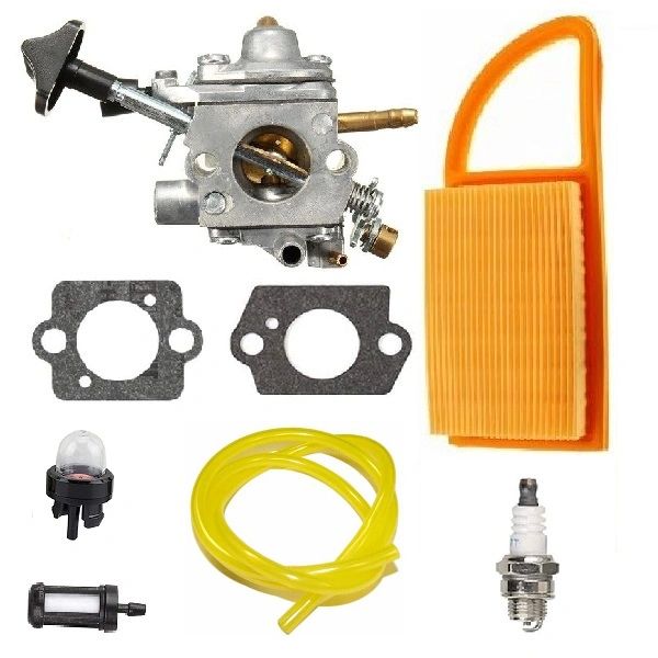 STIHL BR500, BR550, BR600 Zama C1Q-S183 CARBURETOR WITH FUEL LINE AND FILTERS KIT