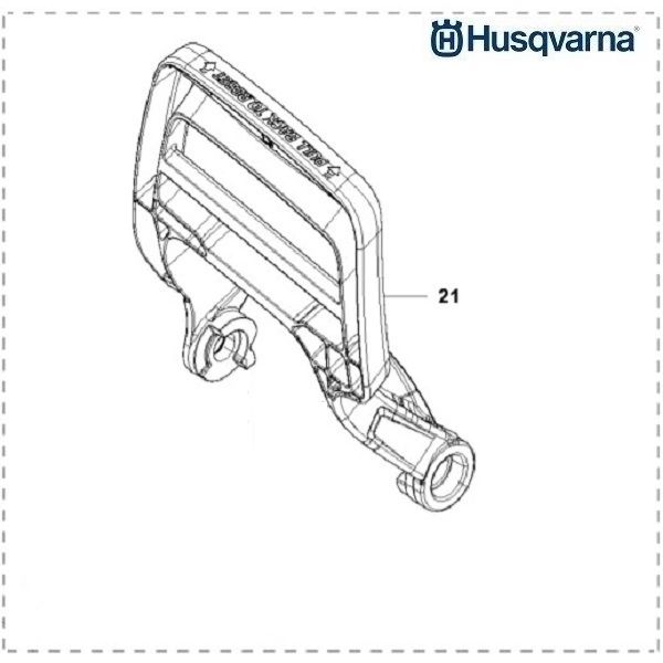 HUSQVARNA 543 XP, XPG O.E.M. ORIGINAL BRAKE HAND GUARD 581 64 73-02