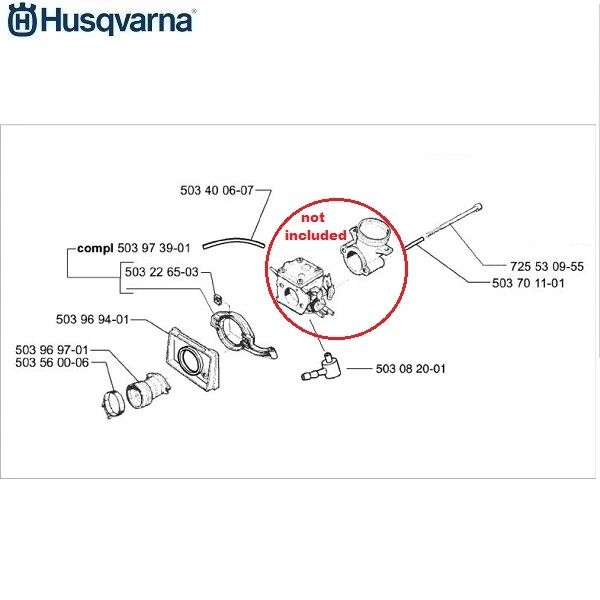 HUSQVARNA 394 TO 395 CYLINDER O.E.M. CONVERSION KIT