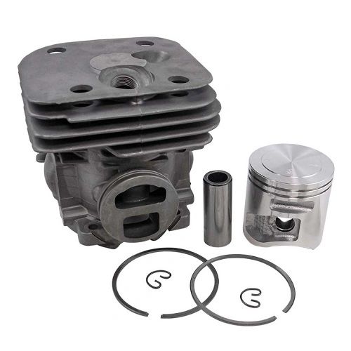 HUSQVARNA 372, 365 X-Torq, JONSERED 2166, 2172 Hyway brand CYLINDER POP-UP PISTON KIT NIKASIL 50MM (Brown Box Packaging)